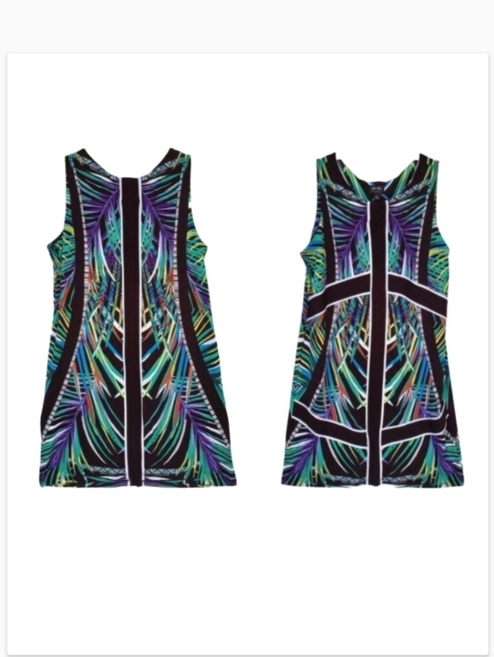 NICOLE MILLER Dress Slimming Effect Like New Large